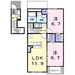 コンストライフCブロックの物件間取画像